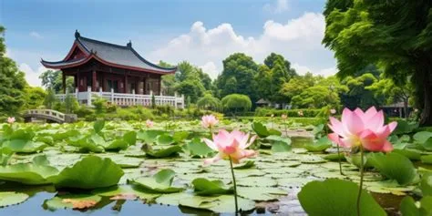  Tangshan Nanhu Park:  A Tranquil Oasis Embracing Historic Splendor!